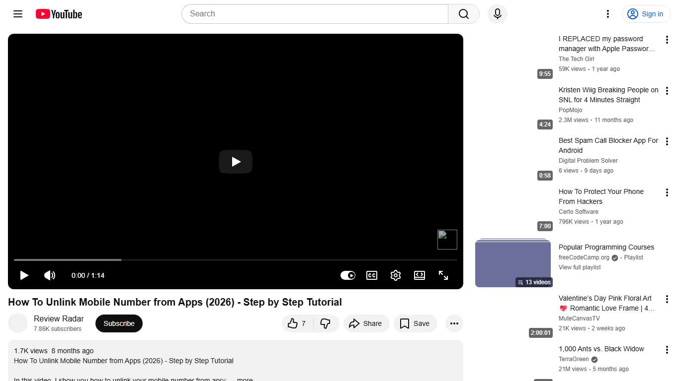 How To Unlink Mobile Number from Apps (2026) - Step by Step Tutorial - YouTube